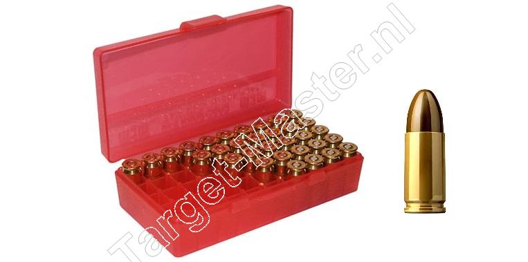 <br />AMMO BOX for PISTOL, REVOLVER Cartridges